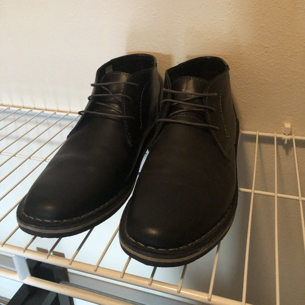 Steve Madden Men's Harken Chukka Boot (Black)